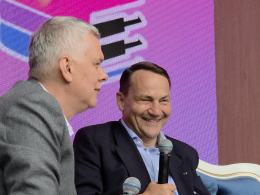 Nagroda Wolności dla Radosława Sikorskiego. Rozmawiał o Europie, Kościele i relacjach z Niemcami