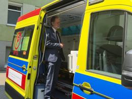 Nowa karetka dla szpitala w Kędzierzynie-Koźlu. Zastąpi wysłużony ambulans
