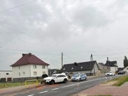 Samochód wypadł z drogi w Boguszycach. Utrudnienia na trasie Opole-Krapkowice