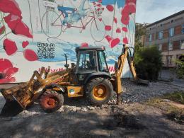 Remont wjazdu na parking przy ul. Sienkiewicza 21