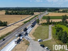 Ostatnie intensywne prace na DK 46. Kierowców czeka ruch wahadłowy