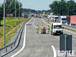 Ostatnie intensywne prace na DK 46. Kierowców czeka ruch wahadłowy