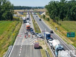 Ostatnie intensywne prace na DK 46. Kierowców czeka ruch wahadłowy