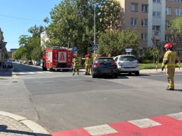 Dwie toyoty zderzyły się na skrzyżowaniu w Opolu. W samochodach były dzieci
