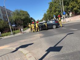 Dwie toyoty zderzyły się na skrzyżowaniu w Opolu. W samochodach były dzieci