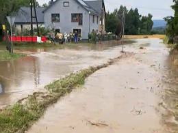 Bodzanów po kolejnej ulewie. Mieszkańcy pytają o przepusty i Potok Bodzanowski WIDEO