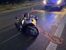 Zdarzenie z udziałem motocyklisty na DK45 w Jełowej