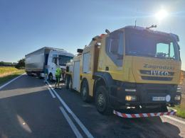 Wypadek na DK46 w Malerzowicach Wielkich. Droga zablokowana.Aktualizacja