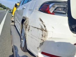 Niespokojny poranek na opolskiej A4. Dwa zdarzenia w kierunku Wrocławia