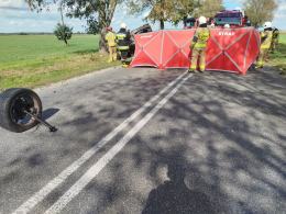Śmiertelny wypadek. Zablokowana DW454 w powiecie namysłowskim