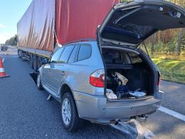 Wypadek na A4 pod Opolem. Kierowca ciężarówki pod wpływem alkoholu