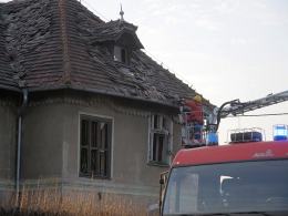 Wybuch gazu w Grodkowie. Dwie osoby ciężko poparzone.