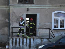 Wybuch gazu w Grodkowie. Dwie osoby ciężko poparzone.