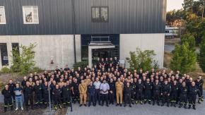 Strażacy pojechali pomóc przy dramatycznych pożarach we Francji