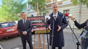 Janusz Kowalski deklaruje pozbawienie Mniejszości Niemieckiej przywileju wyborczego
