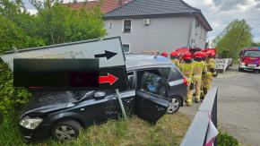 Wypadek na ul. Elektryków w Opolu. Jedna osoba w szpitalu