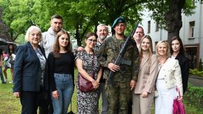 "Ja, żołnierz Wojska Polskiego, przysięgam". Oficjalne ślubowanie w gronie najbliższych