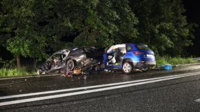 Policja poszukuje świadków i autora nagrania wypadku śmiertelnego na DK46 (WIDEO) 