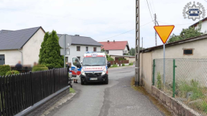 Hulajnogą elektryczną wjechał w płot. 13-latek trafił do szpitala