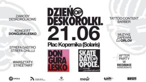 Dzień Deskorolki w Opolu - zawody, mural i koncert donGuralesko
