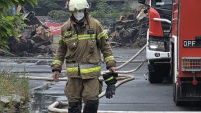 Gigantyczny pożar w Kędzierzynie-Koźlu. Straty są milionowe (WIDEO)