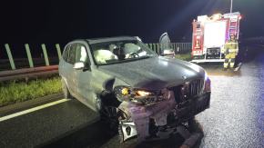 Wypadek na A4 w rejonie Gogolina. Dwie osoby trafiły do szpitala