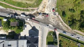 Koszt 1,8 miliona zł. Cel? Poprawa bezpieczeństwa - nowe rondo w Strzelcach Op.
