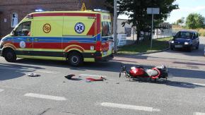 Wypadek w Kluczborku. 16-latka trafiła do szpitala