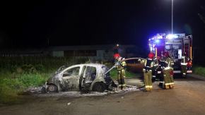 Dwa pożary jednej nocy przy ul. Niemodlińskiej w Opolu. Policja bada sprawę