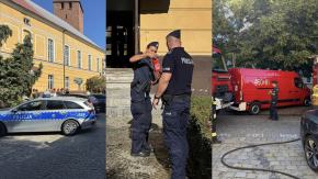 Weszła w ogień, by ratować człowieka. Heroiczna akcja podczas pożaru hotelu w Namysłowie