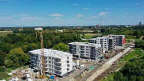 Ulica Wisławy Szymborskiej w budowie. "Wrocławska Bis" nabiera kształtu