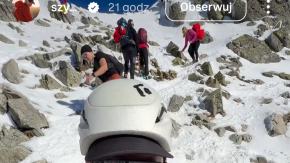 Z niemowlęciem na Rysy. Skrajnie nieodpowiedzialne zachowanie turystów