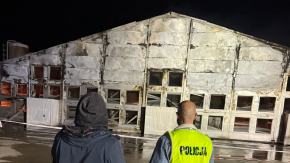 Fałkowice: policja bada przyczyny pożaru. Zobacz akcję gaśniczą z drona (WIDEO)