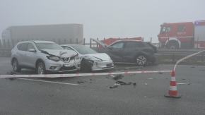 Trwają czynności służb po tragicznym zdarzeniu na A4. Droga wciąż zablokowana WIDEO