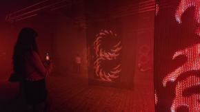 Otwarcie wystawy "Ghosts of Tomorrow. LED" w Teatrze im. Jana Kochanowskiego WIDEO