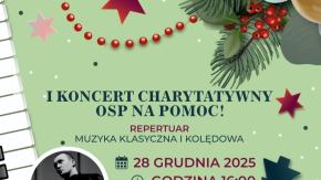 I Koncert Charytatywny "OSP na pomoc". Świąteczno-noworoczne granie w Ligocie Prószkowskiej