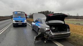 Zderzenie dwóch samochodów na obwodnicy obok Turawa Park. Siedem osób w pojazdach