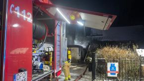 50 interwencji strażaków w noc sylwestrową. Jedna osoba nie żyje