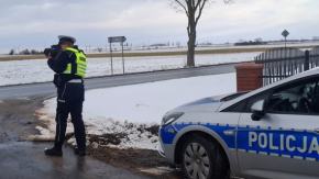 Niebezpiecznie na drogach. Zawieje i zamiecie w regionie, policja prowadzi wzmożone kontrole