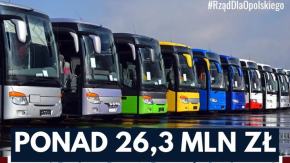 Ponad 26 milionów złotych na transport autobusowy w regionie