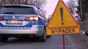 Nietrzeźwy przewrócił się na motorowerze