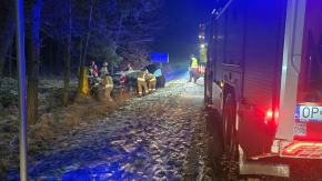 Zderzenie cysterny z autem osobowym na Strzeleckiej