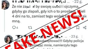 Policja dementuje doniesienia o wcześniejszym zgłoszeniu przed zabójstwem w Kadłubie