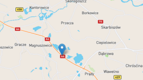 Kolizja busa na A4 między Brzegiem a Opolem Zachód. Jeden pas zablokowany