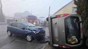 Poranny wypadek w Raszowej. Sprawca nie ustąpił pierwszeństwa