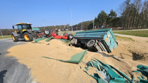 Dwa zdarzenia na DK45 na trasie Opole-Kluczbork. Utrudnienia w ruchu