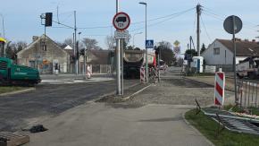 Końcowe prace na ulicy Częstochowskiej