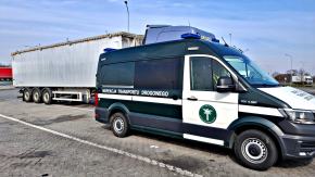 Nieprawidłowy tachograf na A4. Kontrola pojazdu z zagranicy