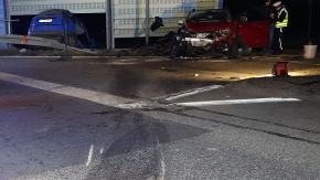 Zignorował czerwone światło. Zderzenie na obwodnicy Dobrodzienia