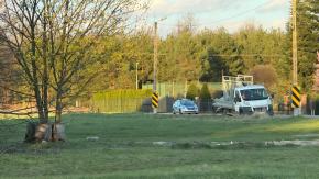 Porsche wjechało w budynek na ulicy Oświęcimskiej. Kierowca odjechał AKTUALIZACJA 